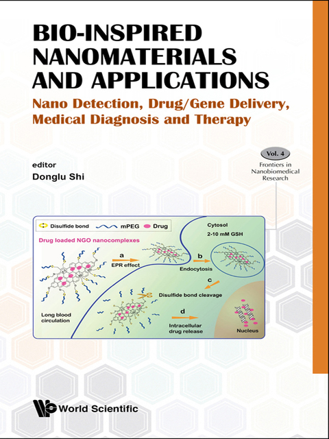 Cover image for book Bio-Inspired Nanomaterials and Applications: Nano Detection, Drug/Gene Delivery, Medical Diagnosis and Therapy