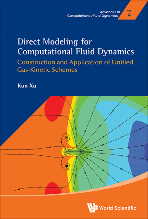 Cover image for book Direct Modeling for Computational Fluid Dynamics: Construction and Application of Unified Gas-Kinetic Schemes