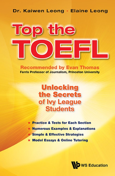 Cover image for book Top The Toefl: Unlocking The Secrets Of Ivy League Students