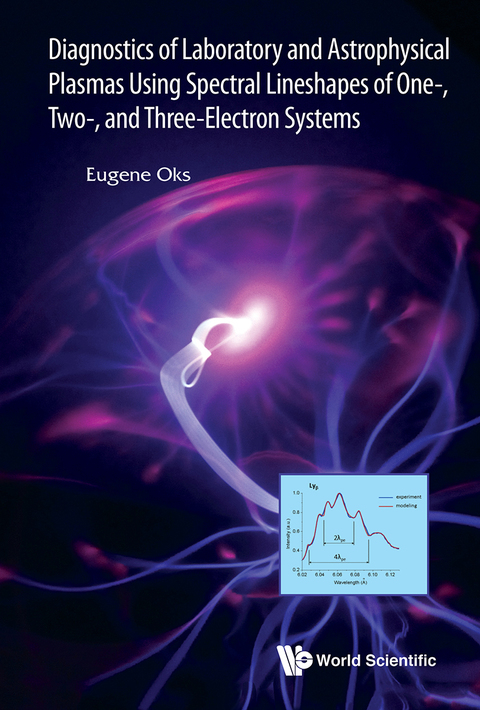 Cover image for book Diagnostics of Laboratory and Astrophysical Plasmas Using Spectral Lineshapes of One-, Two-, and Three-Electron Systems