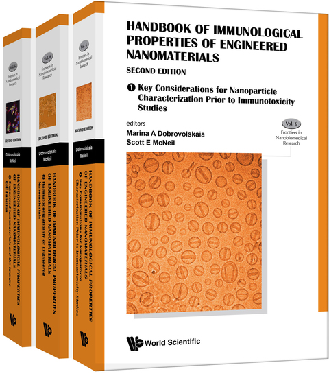 Cover image for book Handbook of Immunological Properties of Engineered Nanomaterials: (In 3 Volumes)