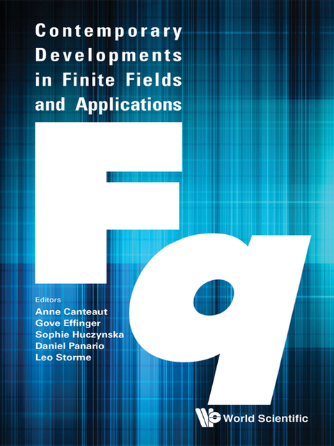 Cover image for book Contemporary Developments in Finite Fields and Applications