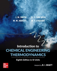 Titelbild: Introduction to Chemical Engineering Thermodynamics in SI Units 8th edition 9789813157897