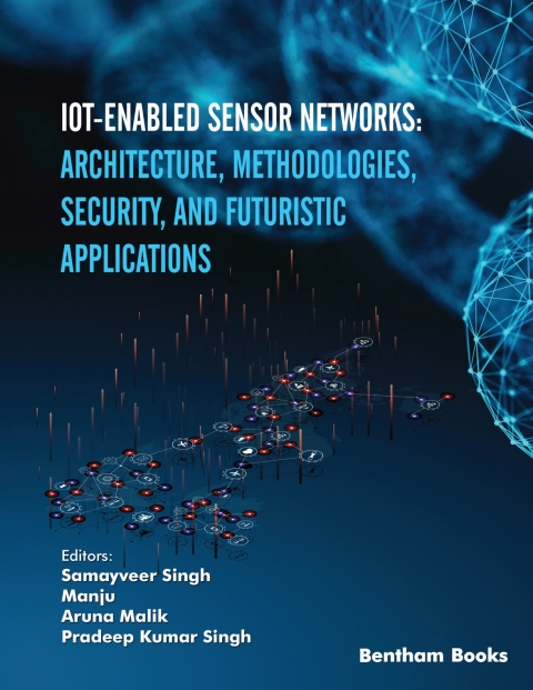 Cover image for book IoT-enabled Sensor Networks: Architecture, Methodologies, Security, and Futuristic Applications