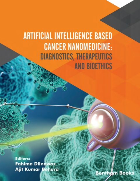 Cover image for book Artificial Intelligence Based Cancer Nanomedicine: Diagnostics, Therapeutics and Bioethics