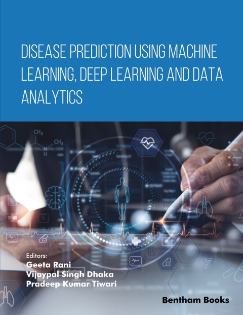 Cover image for book Disease Prediction using Machine Learning, Deep Learning and Data Analytics