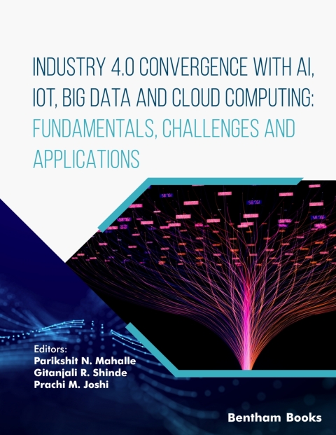 Cover image for book Industry 4.0 Convergence with AI, IoT, Big Data and Cloud Computing: Fundamentals, Challenges and Applications