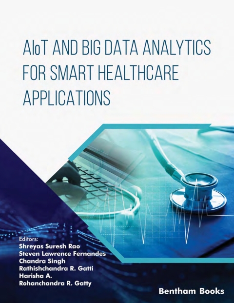 Cover image for book AIoT and Big Data Analytics for Smart Healthcare Applications