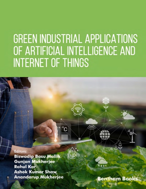 Cover image for book Green Industrial Applications of Artificial Intelligence and Internet of Things