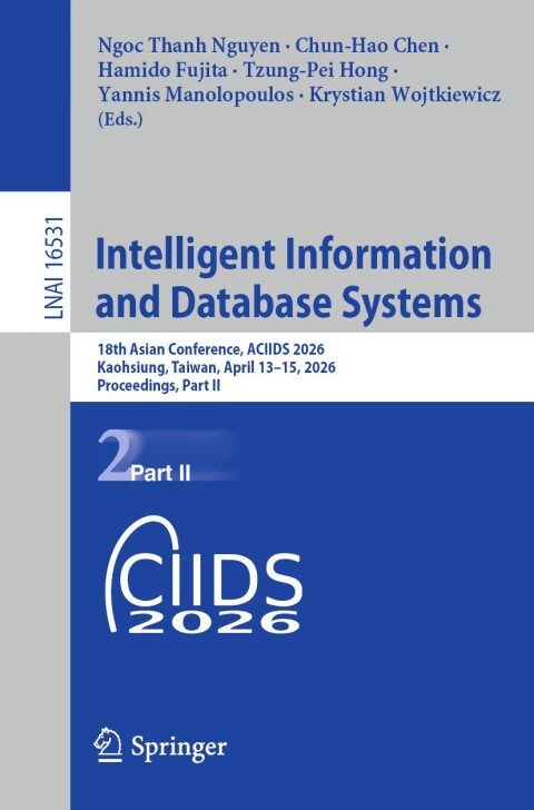 Cover image for book Intelligent Information and Database Systems