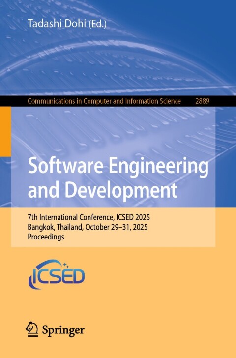 Cover image for book Software Engineering and Development