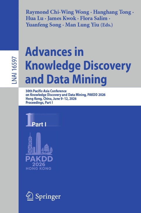 Cover image for book Advances in Knowledge Discovery and Data Mining