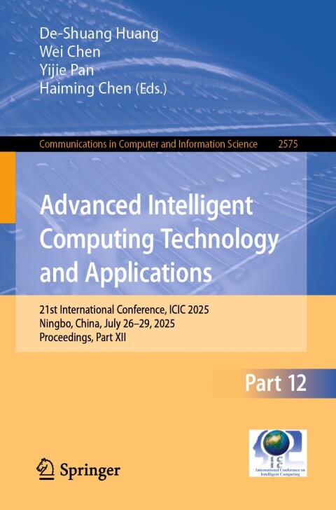 Cover image for book Advanced Intelligent Computing Technology and Applications