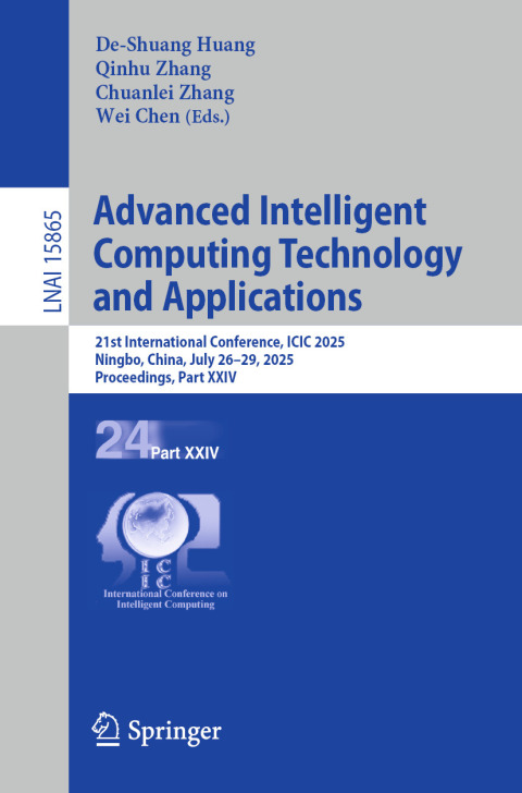 Cover image for book Advanced Intelligent Computing Technology and Applications