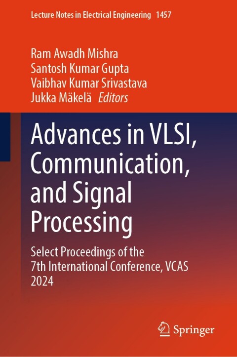 Cover image for book Advances in VLSI, Communication, and Signal Processing