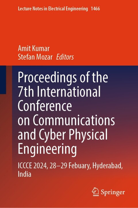 Cover image for book Proceedings of the 7th International Conference on Communications and Cyber Physical Engineering