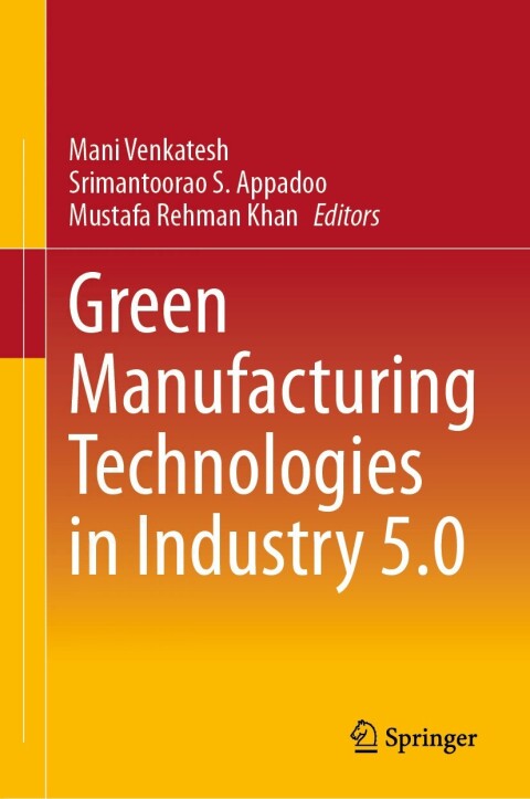 Cover image for book Green Manufacturing Technologies in Industry 5.0
