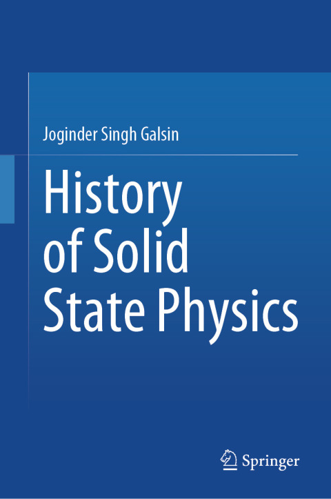 Cover image for book History of Solid State Physics