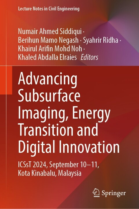 Cover image for book Advancing Subsurface Imaging, Energy Transition and Digital Innovation