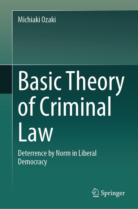 Cover image for book Basic Theory of Criminal Law