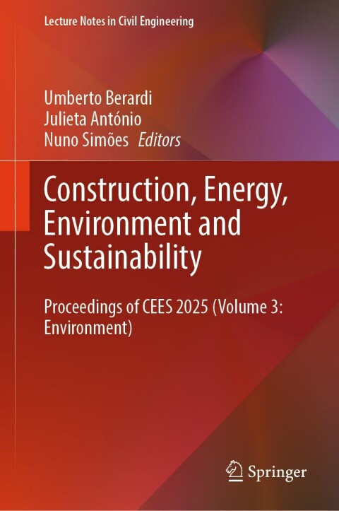 Cover image for book Construction, Energy, Environment and Sustainability