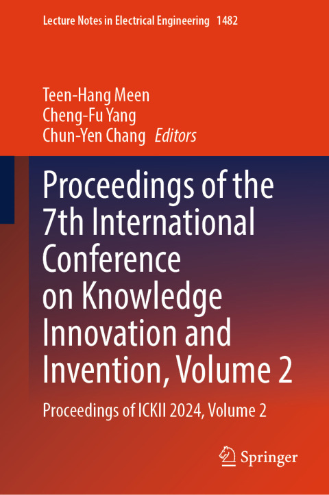 Cover image for book Proceedings of the 7th International Conference on Knowledge Innovation and Invention, Volume 2