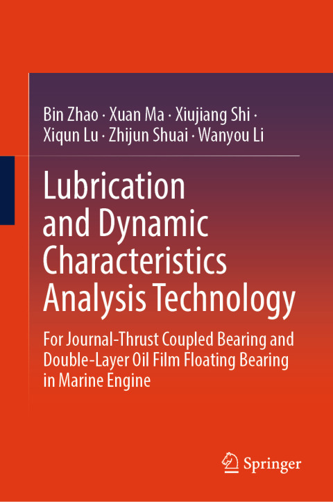 Cover image for book Lubrication and Dynamic Characteristics Analysis Technology