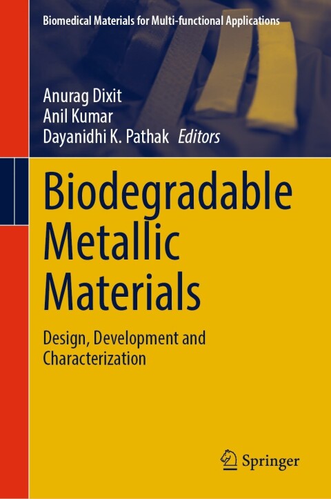 Cover image for book Biodegradable Metallic Materials