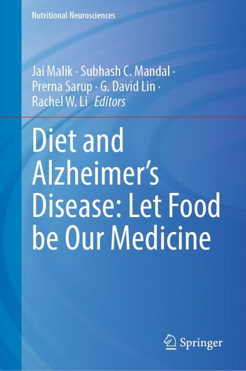 Cover image for book Diet and Alzheimer's Disease: Let Food be Our Medicine