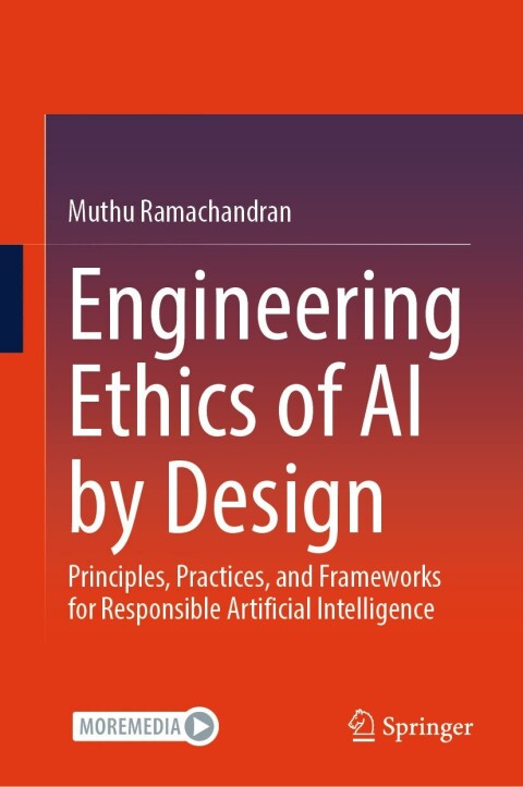 Cover image for book Engineering Ethics of AI by Design