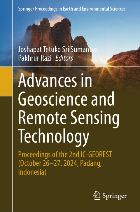 Cover image for book Advances in Geoscience and Remote Sensing Technology