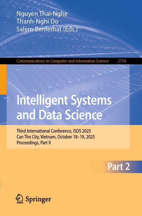Cover image for book Intelligent Systems and Data Science