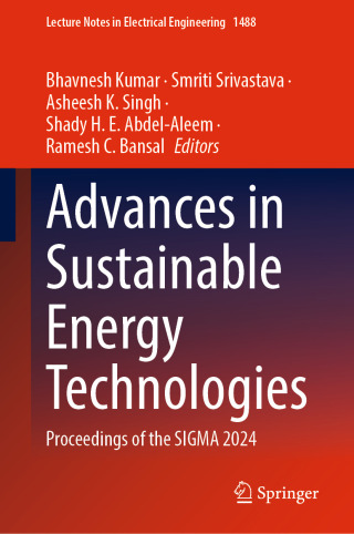 Advances in Sustainable Energy Technologies