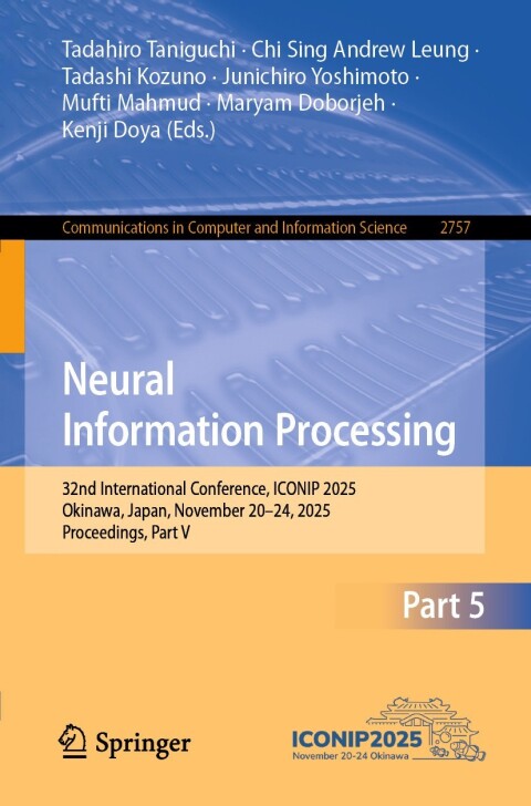 Cover image for book Neural Information Processing