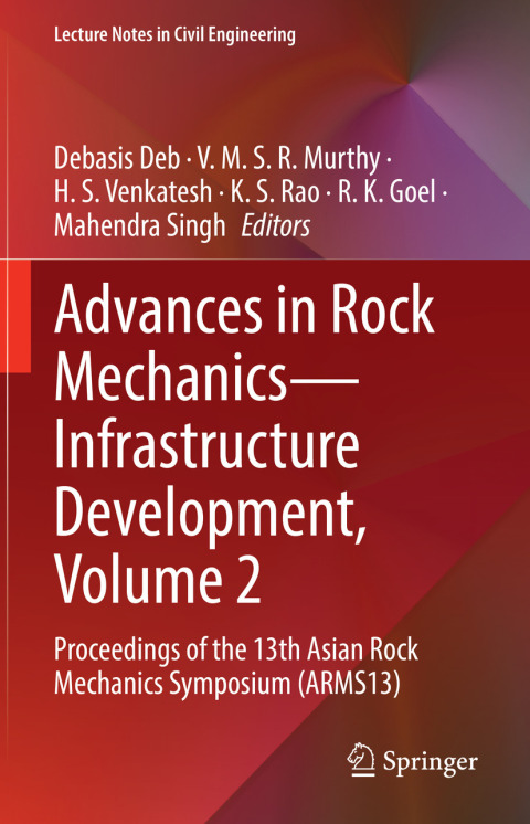 Cover image for book Advances in Rock Mechanics—Infrastructure Development, Volume 2