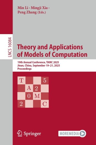 Theory and Applications of Models of Computation