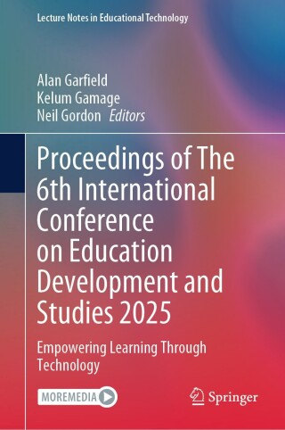Proceedings of The 6th International Conference on Education Development and Studies 2025