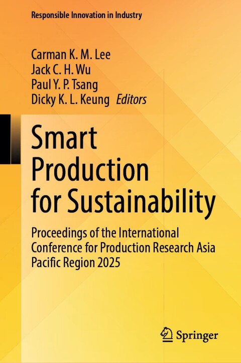 Cover image for book Smart Production for Sustainability