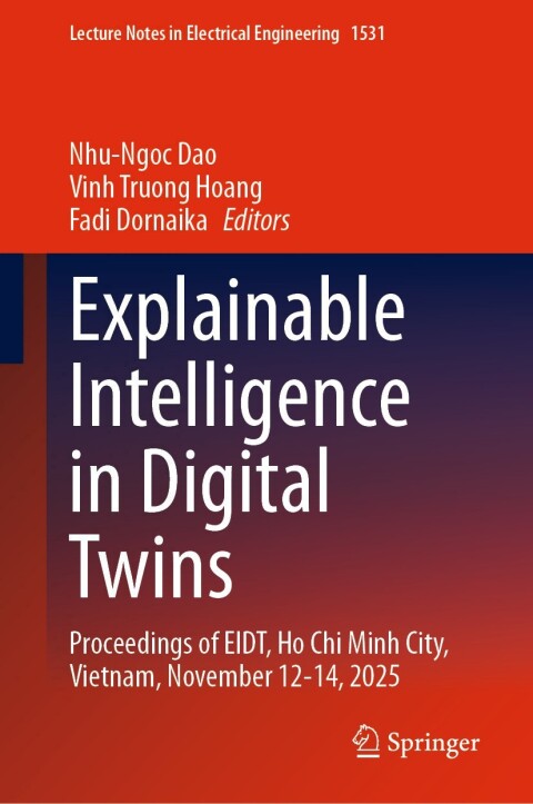 Cover image for book Explainable Intelligence in Digital Twins