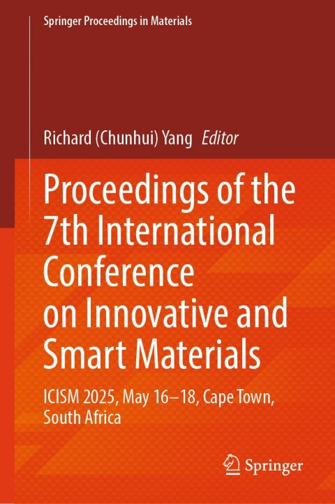 Cover image for book Proceedings of the 7th International Conference on Innovative and Smart Materials