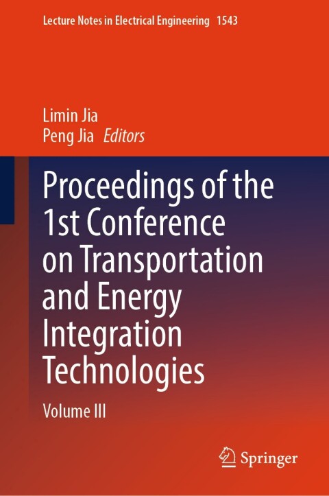 Cover image for book Proceedings of the 1st Conference on Transportation and Energy Integration Technologies