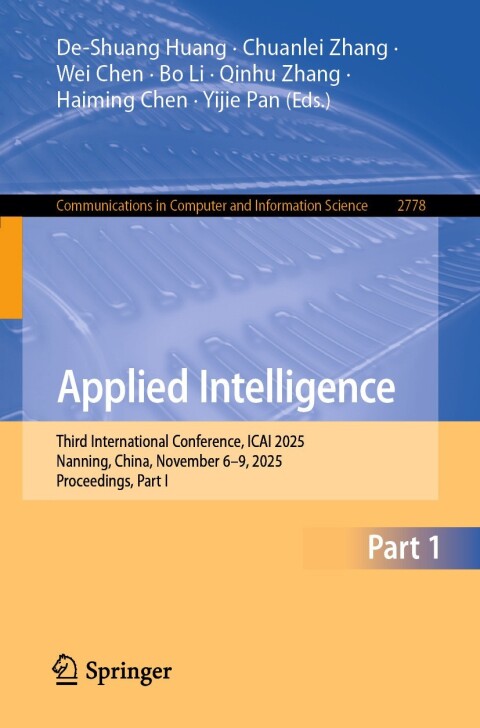 Cover image for book Applied Intelligence