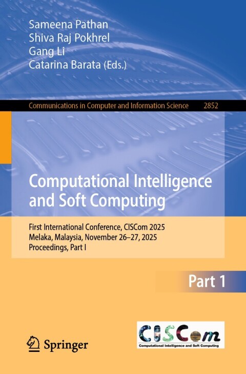 Cover image for book Computational Intelligence and Soft Computing
