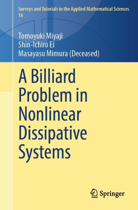 Cover image for book A Billiard Problem in Nonlinear Dissipative Systems