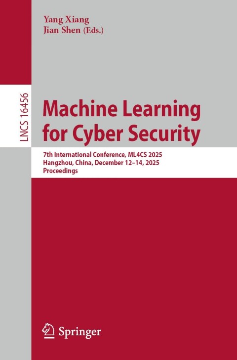 Cover image for book Machine Learning for Cyber Security