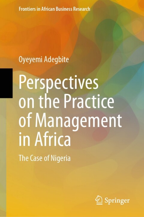 Cover image for book Perspectives on the Practice of Management in Africa