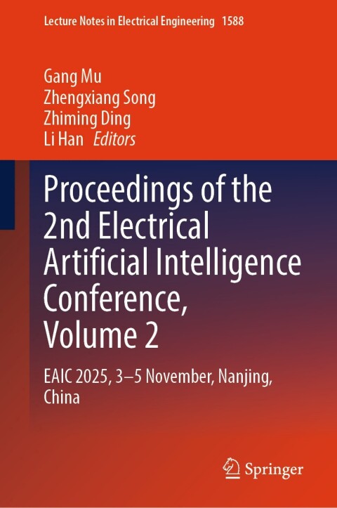 Cover image for book Proceedings of the 2nd Electrical Artificial Intelligence Conference, Volume 2