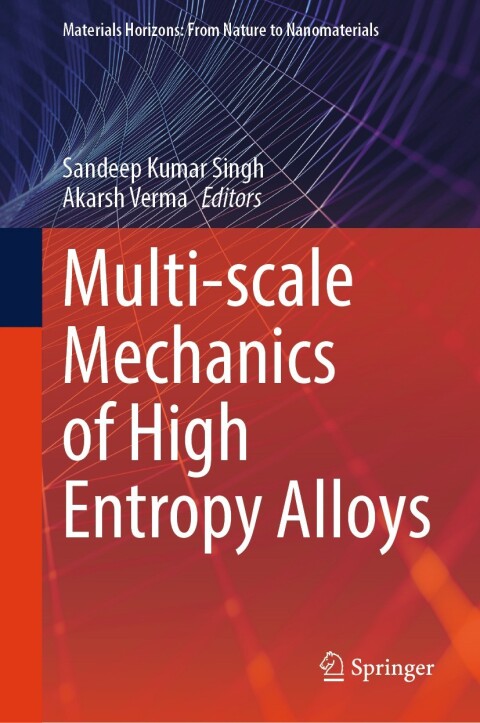 Cover image for book Multi-scale Mechanics of High Entropy Alloys