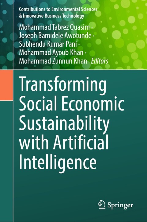 Cover image for book Transforming Social Economic Sustainability with Artificial Intelligence
