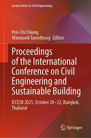 Proceedings of the International Conference on Civil Engineering and Sustainable Building